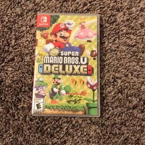 Super Mario bros U deluxe for Nintendo Switch